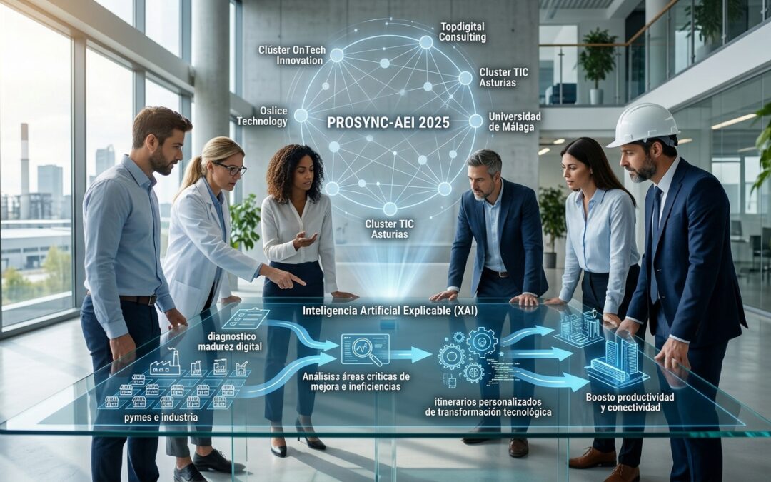 OSLICE participa en el proyecto PROSYNC-AEI 2025 para impulsar la transformación digital de pymes e industria mediante Inteligencia Artificial